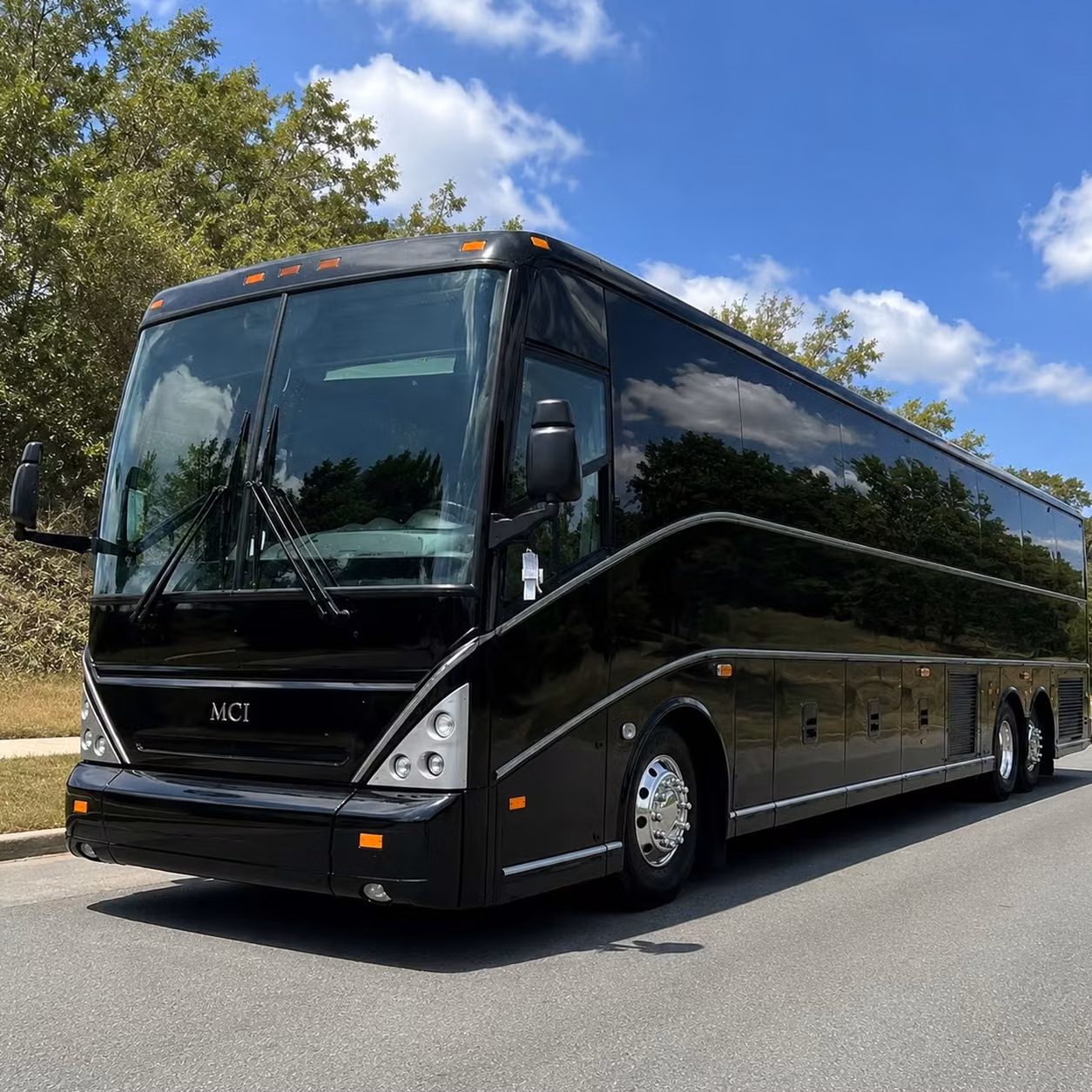 charter bus rentals for concord weddings